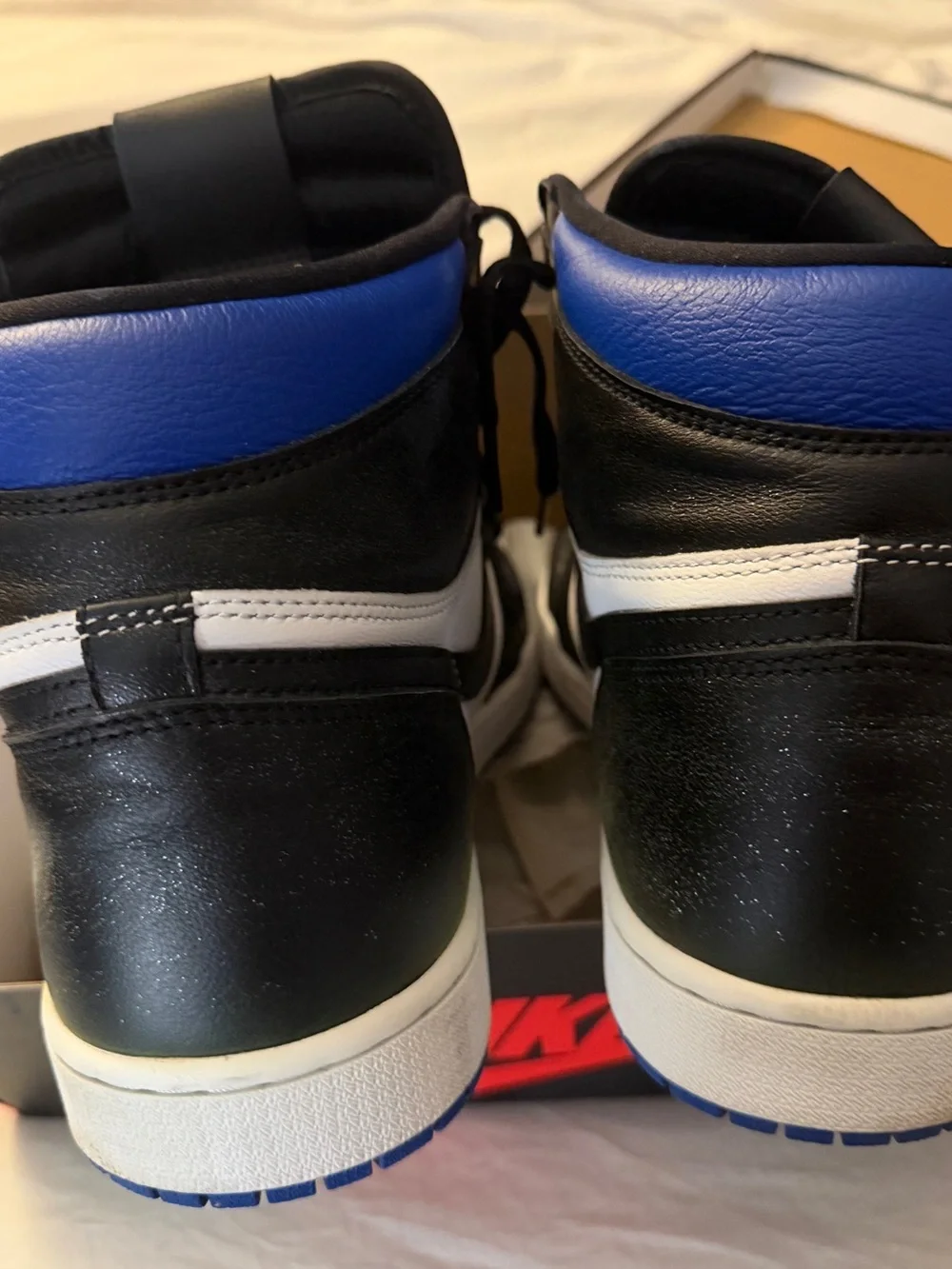 Air Jordan 1 High OG Royal Toe Sneakers